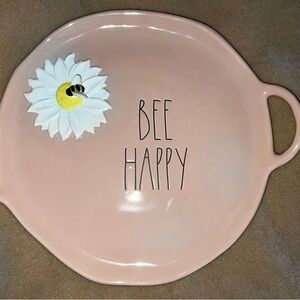 Rae Dunn Artisan Collection Pink Serving Platter Decorative Display